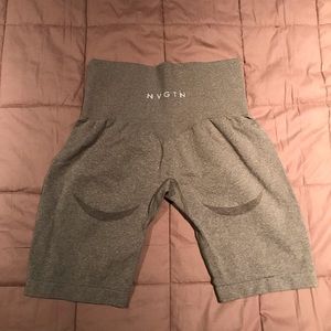 NVGTN forest green shorts